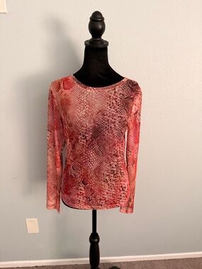 Sheet long sleeve shirt